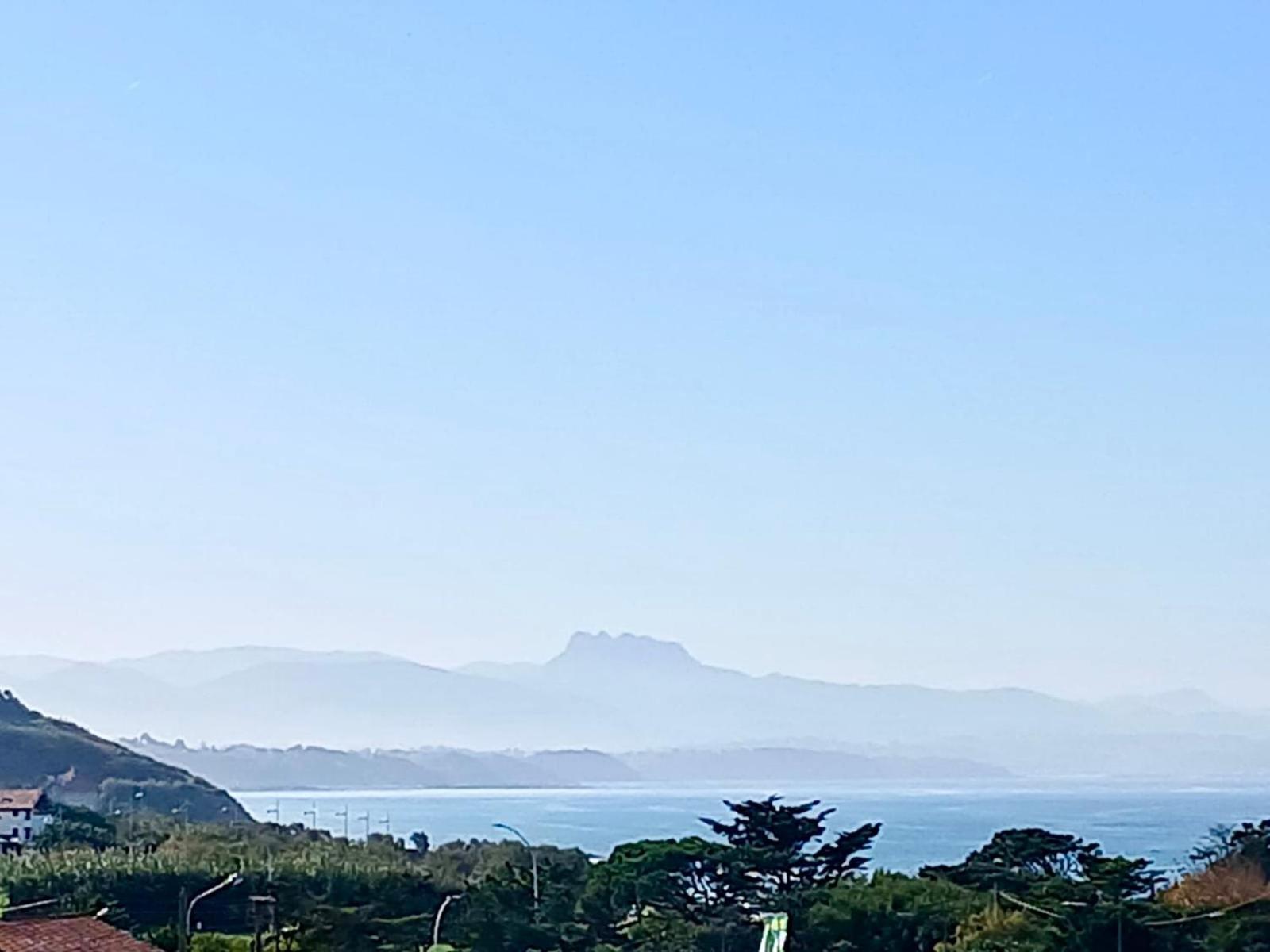 Vue Sur Mer Et Plage De Marbella Biarritz Exterior foto